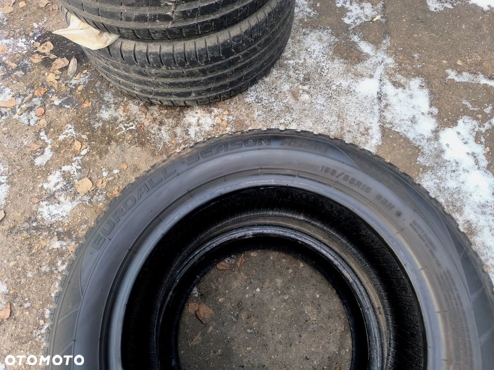 195/55R15 85H Opony Całoroczne Wielosezonowe FALKEN EUROALL SEASON AS210 5,5mm Legnica ALU-RAD 21r. 195/55 - 6
