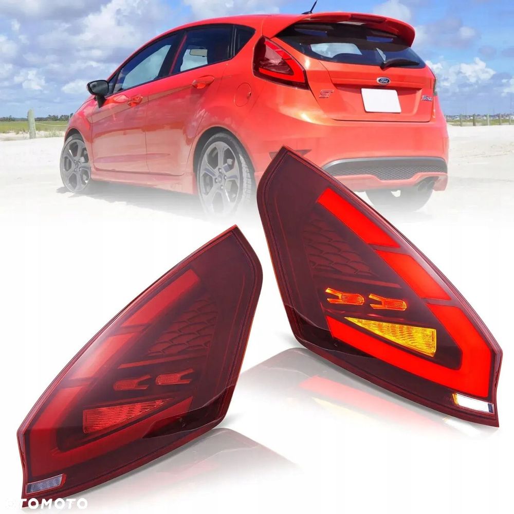 Lampy tyl kpl Full Led Dynamiczne Ford Fiesta VII 7 mk7 2008-2018 Lift z24 - 4