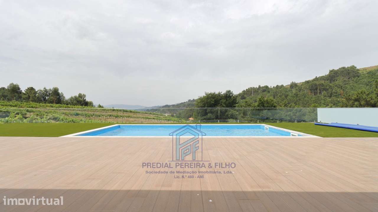 Moradia Térrea Moderna com Piscina e Vista Panorâmica - Baião / Grilo - Grande imagem: 3/30