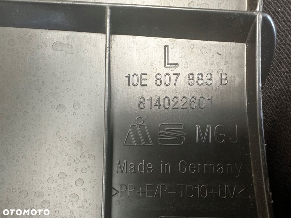 seat cupra born lewa kratka zderzaka zaślepka 10e807883b - 5
