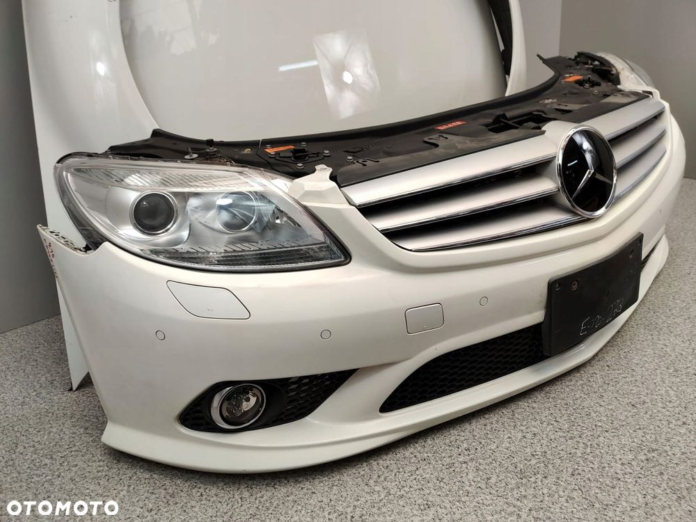 MERCEDES CL W216 AMG ZDERZAK MASKA CHŁODNICE PAS - 2