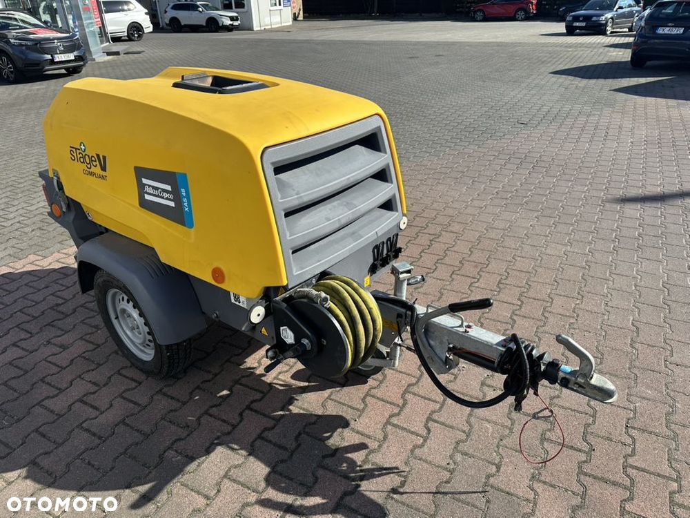 Atlas Copco XAS48 KOMPRESOR Sprezarka srubowa jak nowa - 4