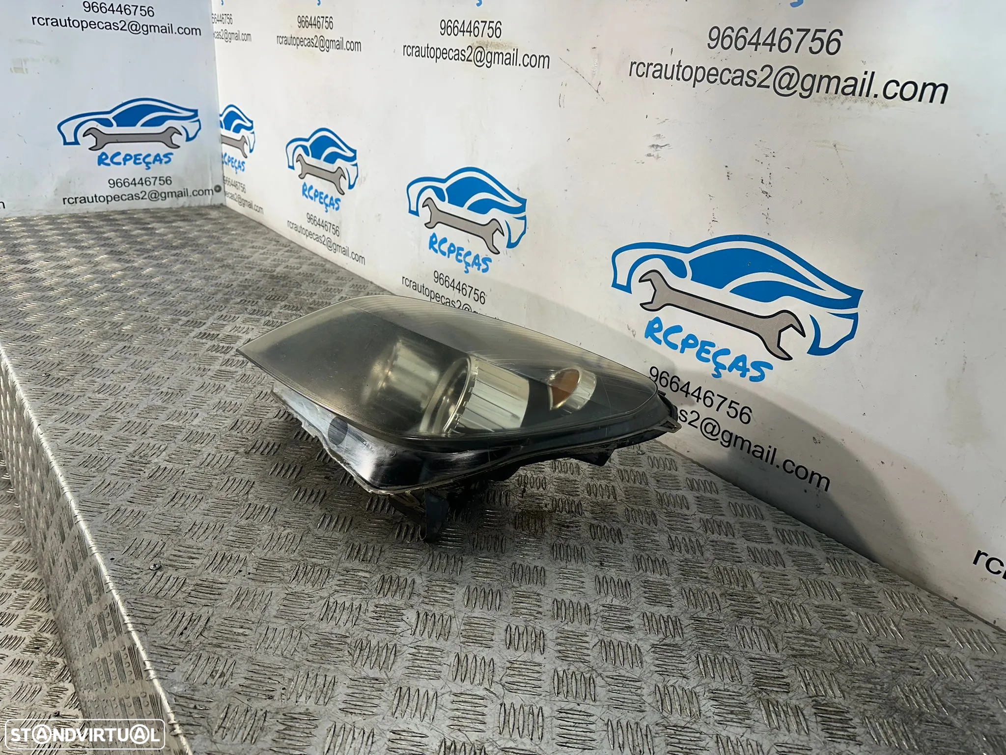Otica Farol Frente Frontal Esquerdo Original Opel Astra H 1LG270370-03 2004 - 2010 - 4