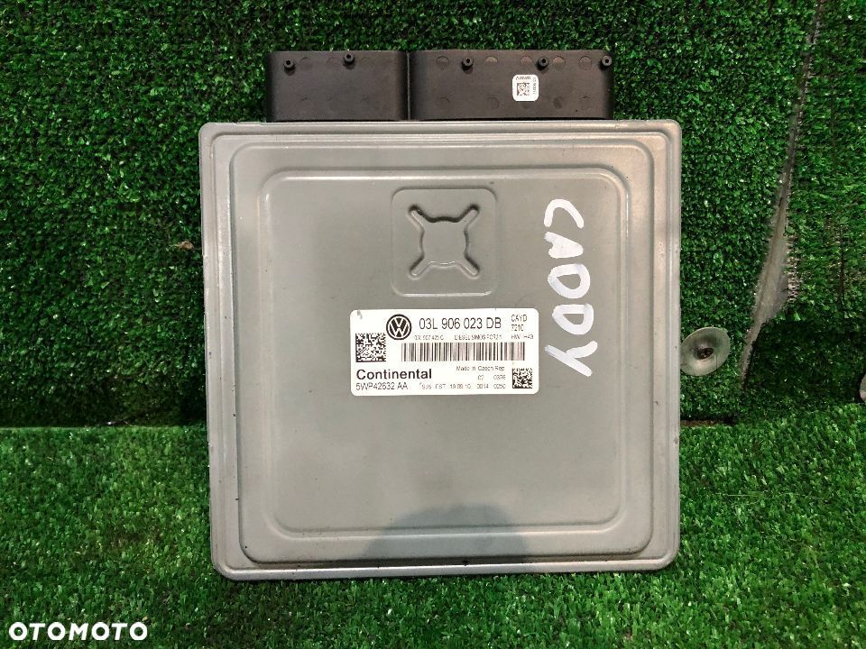 VW VOLKSWAGEN CADDY III 1.6 TDI 10-15 KOMPUTER STEROWNIK SILNIKA 03L906023DB