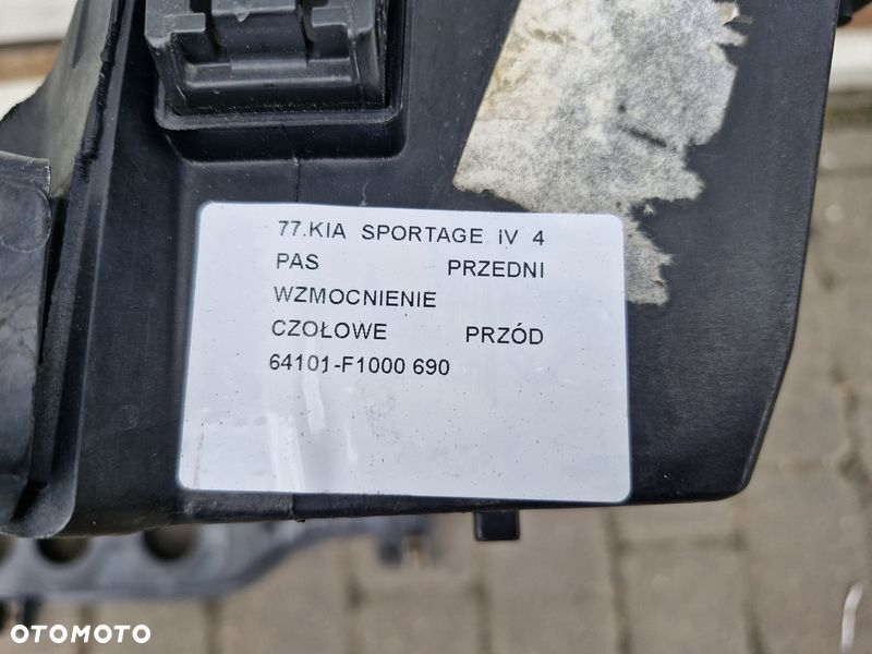 KIA SPORTAGE 4 IV PAS PRZÓD PRZEDNI WZMOCNIENIE CZOŁOWE 64101-F1000 - 5