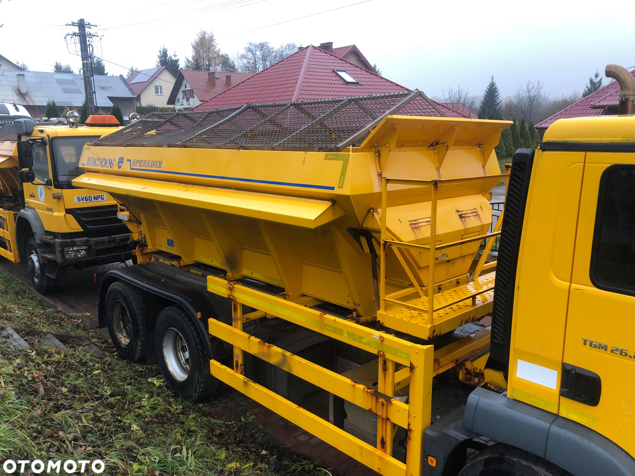 MAN TGM 26.290 piaskarka solarka schmidt 6x4 euro6 - 9