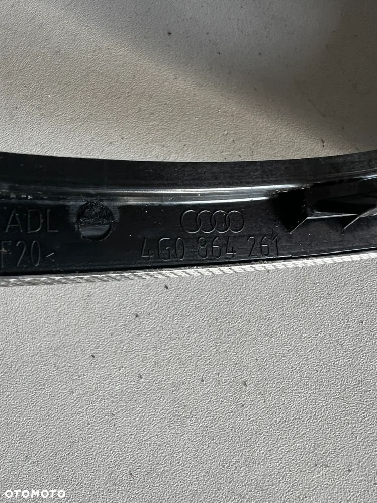 LISTWA DEKOR TUNEL POPIELNICZKA AUDI A6 C7 4G0864261 4G0863273 - 7
