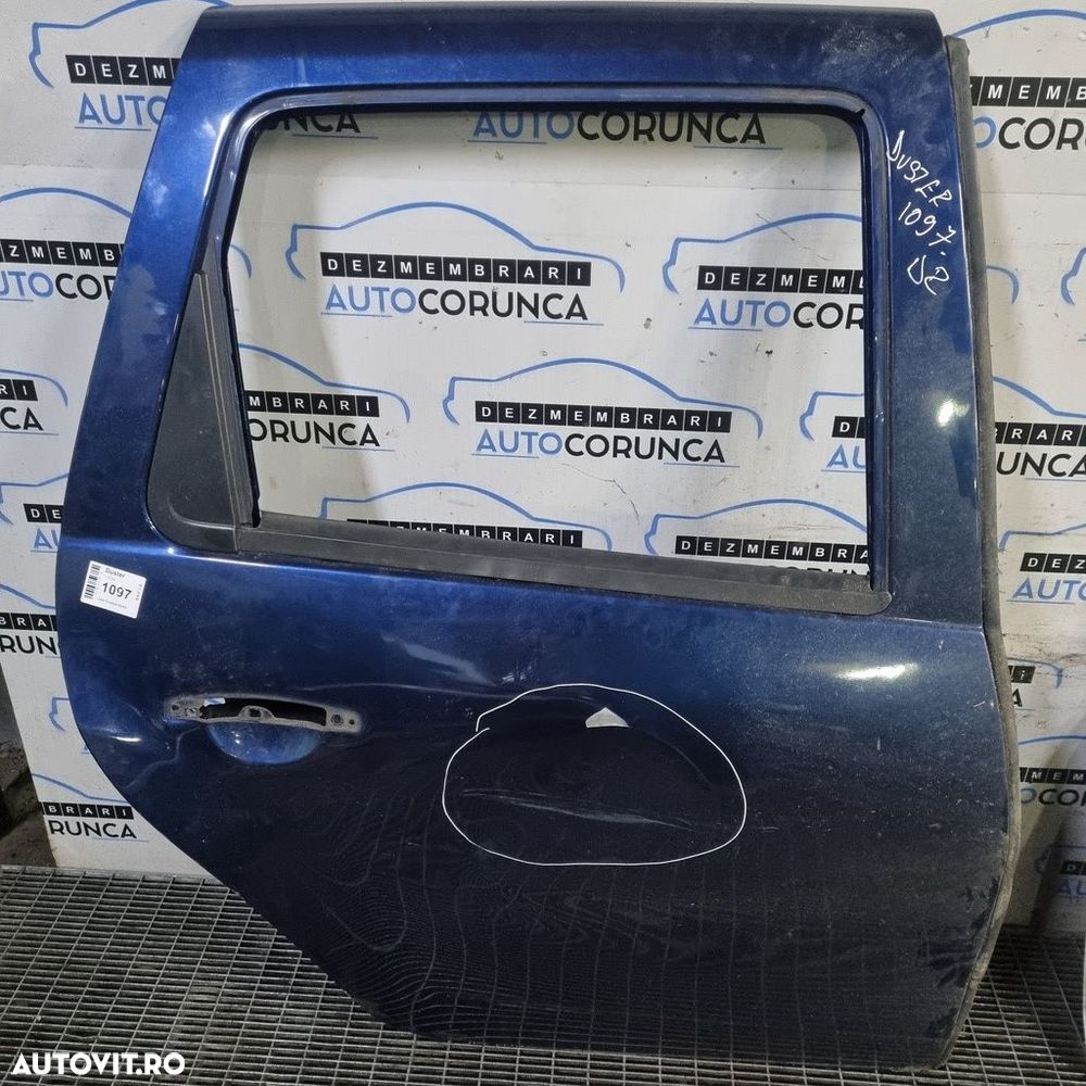 Usa Dreapta Spate Dacia Duster Facelift - SUV 4 Usi ALBASTRU (1097) - 1