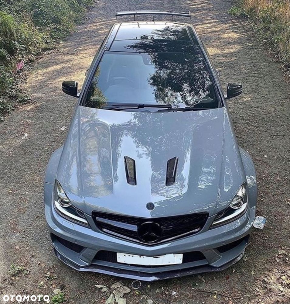 MERCEDES C KLASA W204 COUPE BLACK SERIES BODY KIT ZESTAW OSPOILEROWANIA - 2