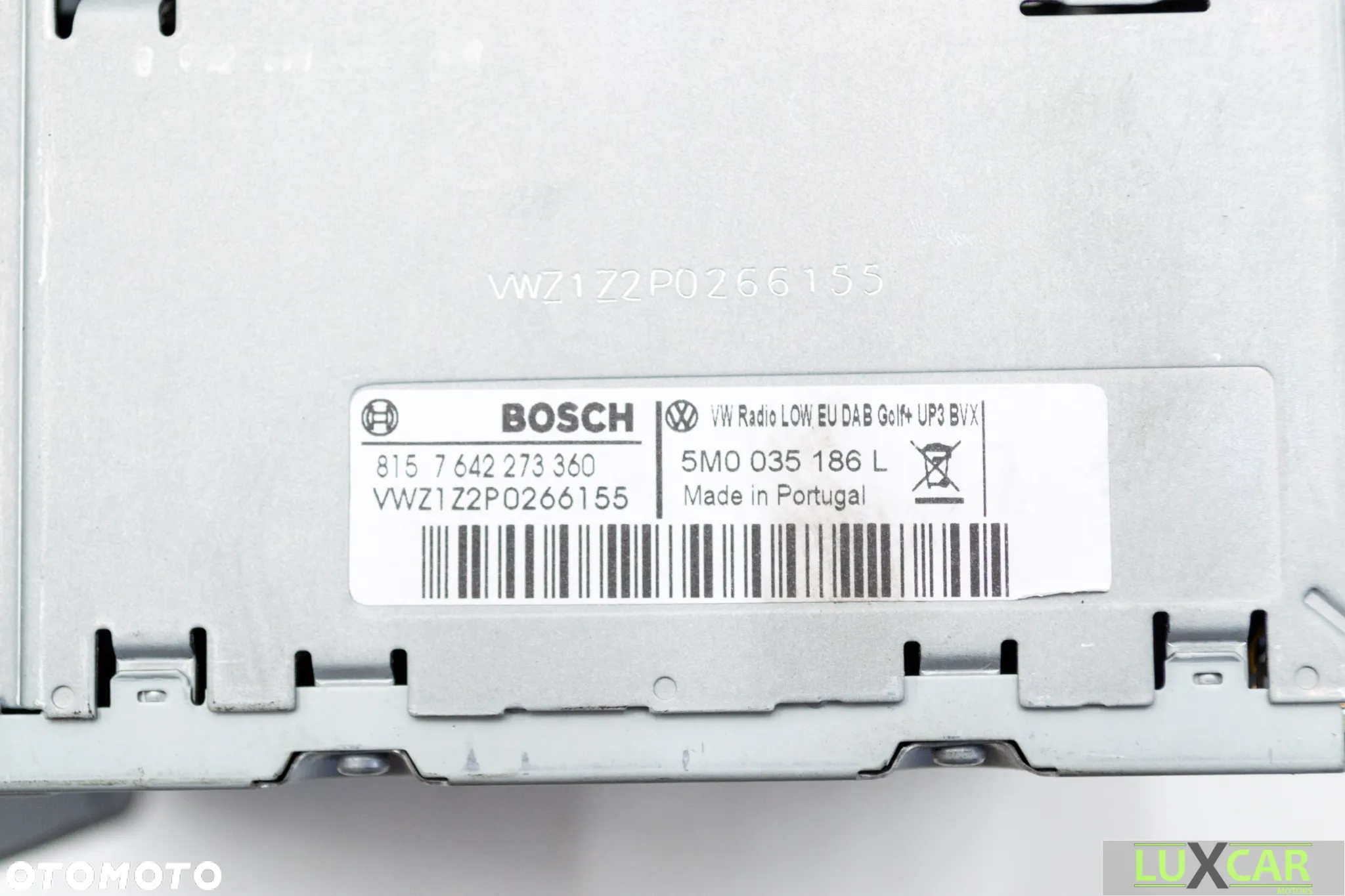 VW POLO V 5 6R RADIO ODTWARZACZ CD MP3 5M0035186L GORLICE - 5