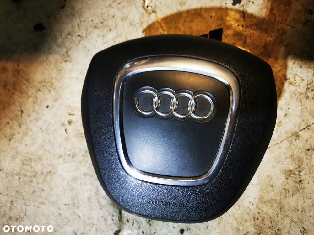 DESKA ROZDZIELCZA konsola kokpit pulpit poduszki airbag pasy KOMPLET ORYGINALNY AUDI Q5 - 4
