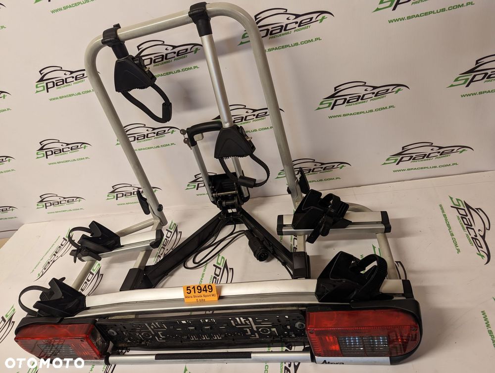 Uchwyt bagażnik rowerowy platforma na hak na 2 rowery Atera Strada Sport M2 E-bike - 7