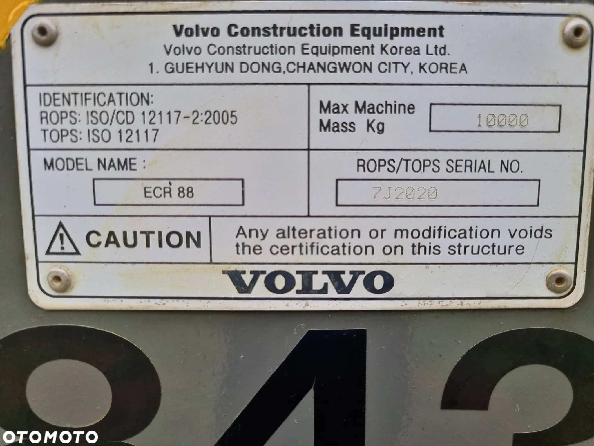 Volvo ECR88plus Koparka Gąsienicowa 10ton Ramię długie PLUS! Perfekcyjny stan z Norwegii! Klima 3łyżki Gąsienice jak nowe Zero wycieków luzów!! - 9