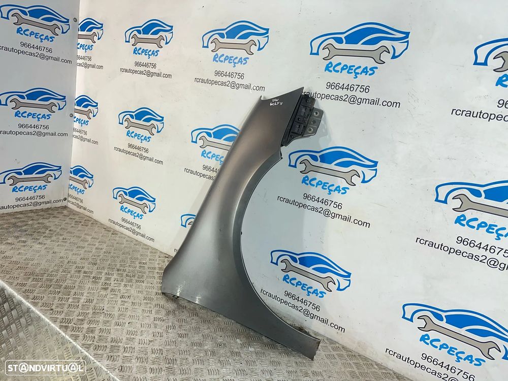 .Guarda Lamas Esquerdo Direito Original VW Volkswagen Golf 5 2004 a 2009 - 10