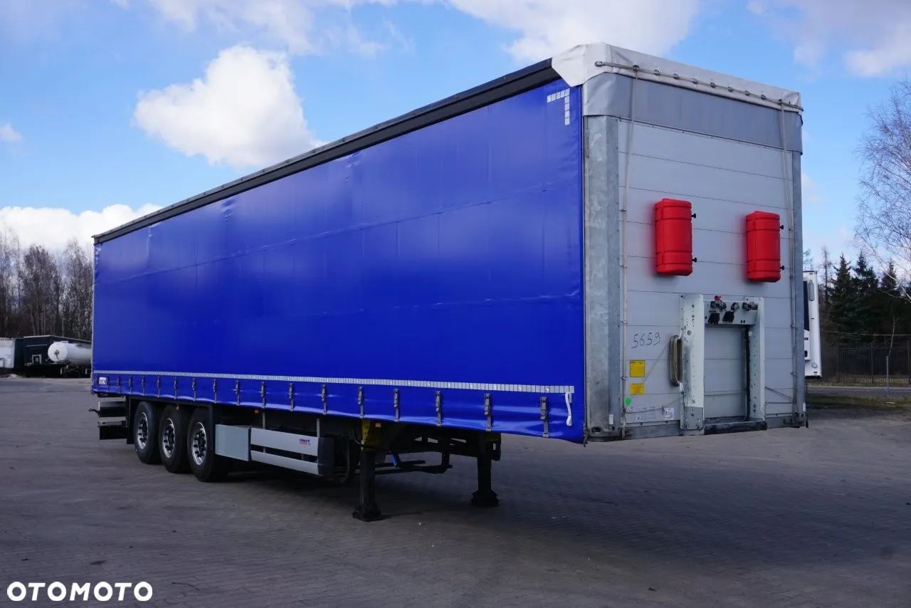 Schmitz Cargobull podnoszona oś, multilock,CTIS, FV23 - 1