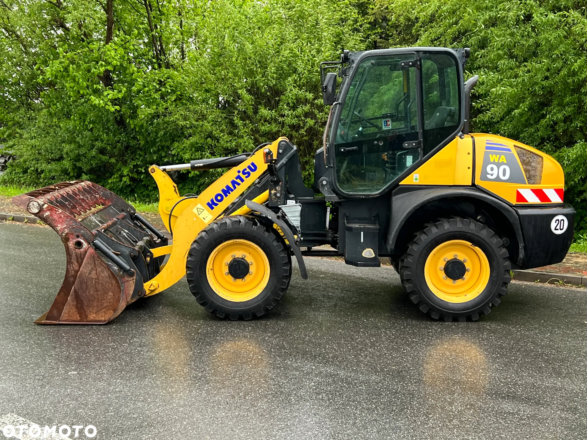 Komatsu Ładowarka KOMATSU WA 90 STAN IDEALNY - 17