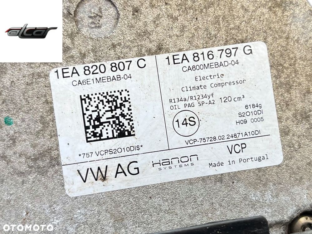 SPRĘŻARKA KLIMATYZACJI VOLKSWAGEN ID.4 1EA 816 797 G - 4