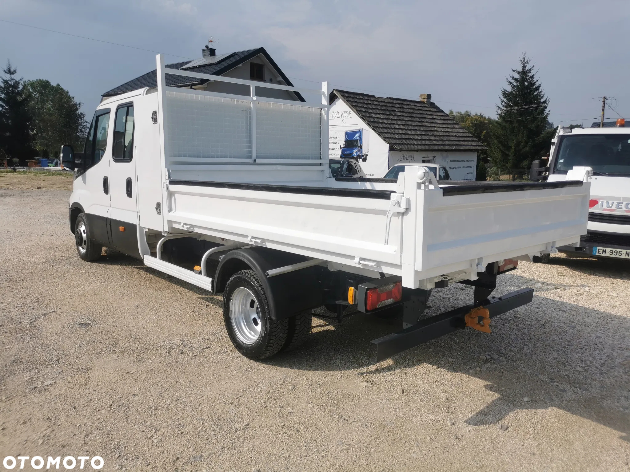 Iveco Daily 35C13 Brygadówka Klima 35-130 wywrotka kiper doka Dubel - 17