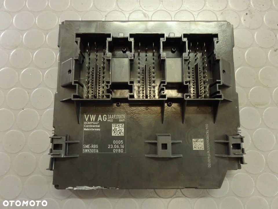 3AA937087R modul bordnetz  komfort BCM VW passat B7 CC lift czesci - 1