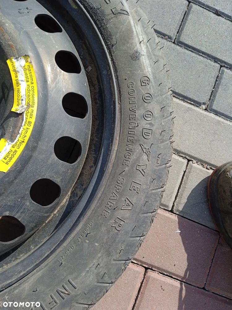 Audi A4 B7 Koło Zapasowe R17 4J Opona Goodyear 125/80 8E0601027C - 3