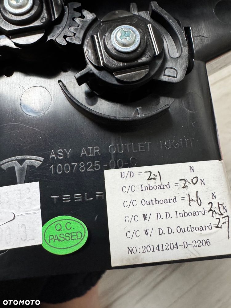 TESLA S 13-16 KRATKA NAWIEWU PIANO BLACK KOMPLET EUROPA - 6