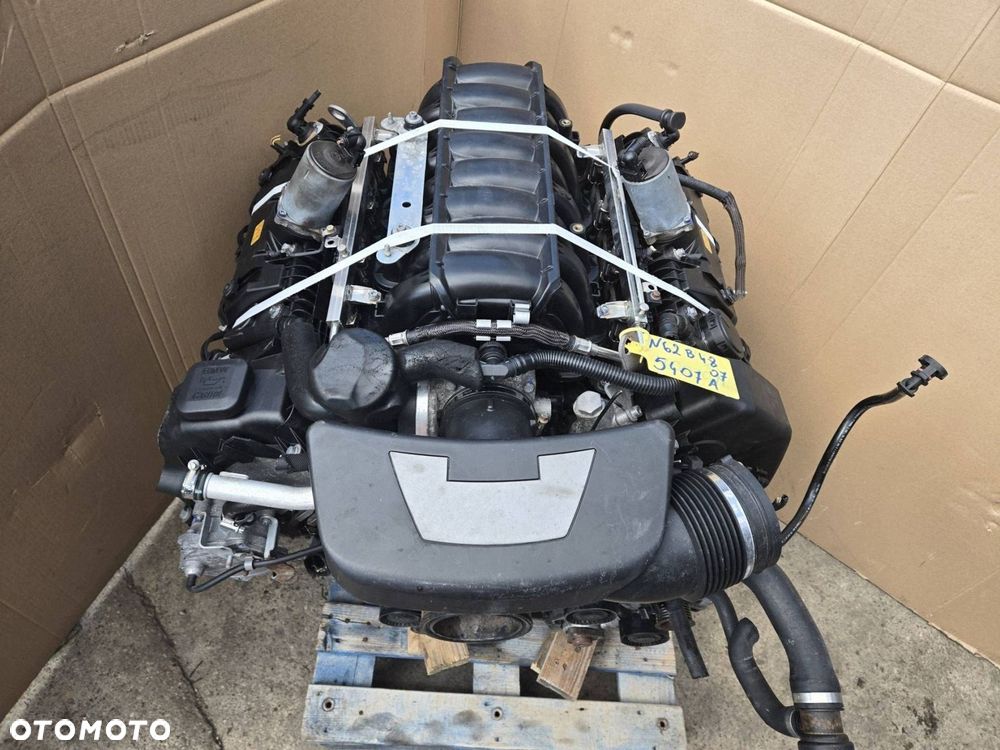 silnik kompletny bmw e60 e63 e65 4.8 v8 n62b48 367km nr mag 5407a - 2