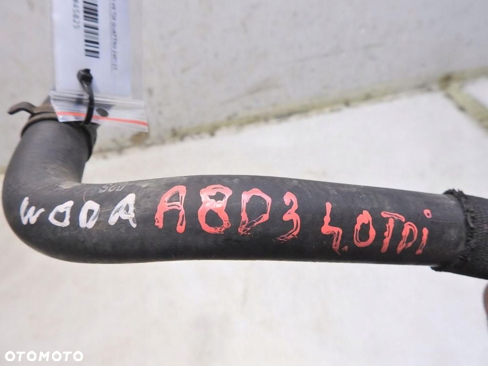 WĄŻ RURA WODY AUDI A8 D3 4.0 V8 TDI - 2