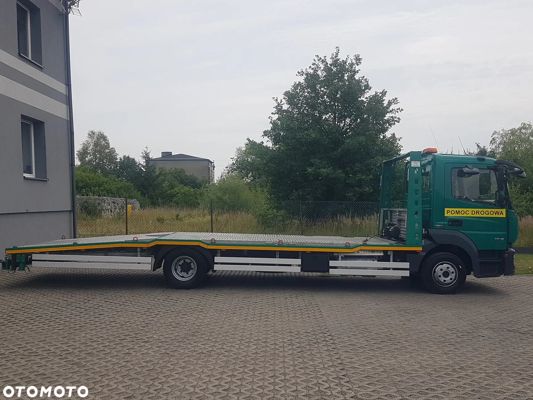 Mercedes-Benz ATEGO 1218 LAWETA POMOC DROGOWA AUTOLAWETA 4x2 ZAPADNIE 11 990 KG KLIMA NAJAZD - 12