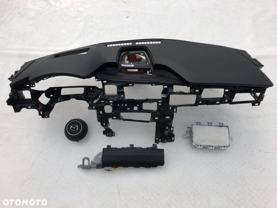 MAZDA 3 BP IV 19-21 DESKA KONSOLA KOKPIT PULPIT PÓLKA PARAPET AIRBAG PODUSZKI POWIETRZNE KIEROWCY PASAŻERA KOLAN PODUSZKA POWIETRZNA KOLANOWA PASY PAS naprawa OKAZJA !!!  WYMIANA OD Ręki NA MAGAZYNIE !!! - 3