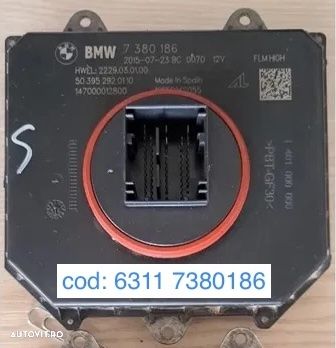 Modul led droser balast bmw seria 5 seria 7 G11 G12 G30 G31 - 1