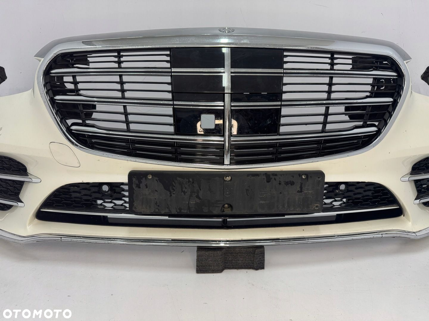 ZDERZAK PRZEDNI MERCEDES S KLASA W223 AMG BIAŁA PERŁA - 4