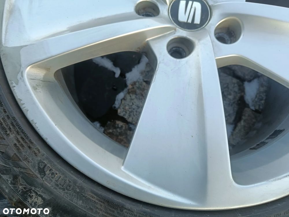 Felgi Aluminiowe 17 Seat Leon 5x112 7,5Jx17 H2 ET51 Skoda VW Audi 5F0601025B - 13