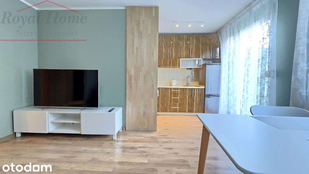 Śliczna kawalerka na Gaju z tarasem i wyposażeniem
