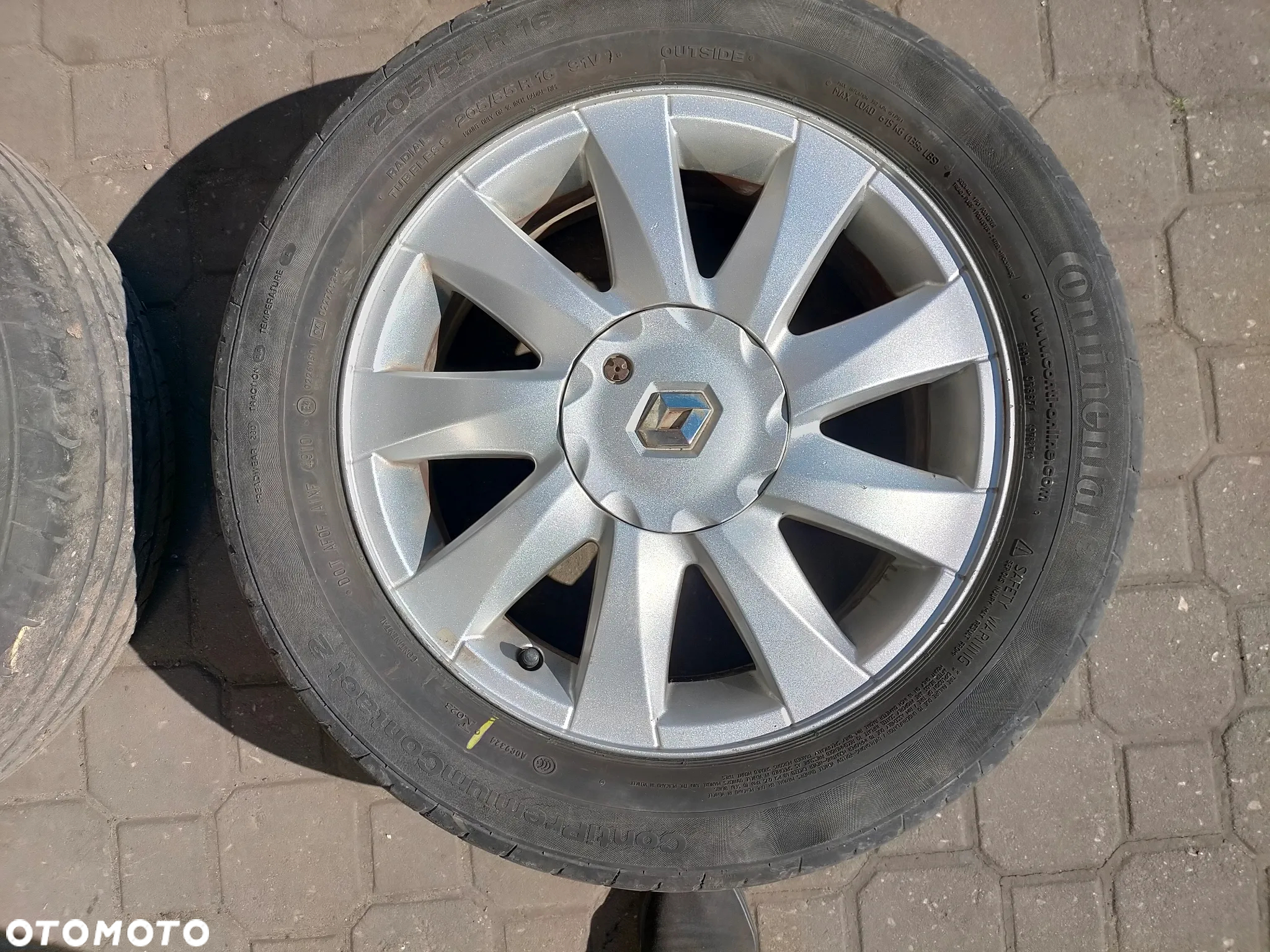 Alufelgi Felga felgi aluminiowe komplet Renault 5x108 '16 - 2