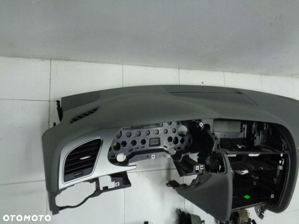 audi a4 b8 8k 08r-deska siwa poduszki airbag pasy komplet europa - 2