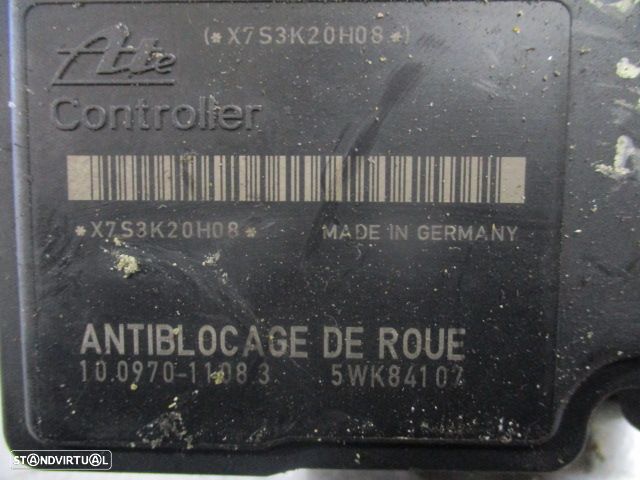 Abs 9651412080 10020700114 CITROEN C3 PLURIEL CITROEN C3 2004 1.4HDI 70CV 0P CITROEN C2 2003 1.4HDI 70CV 3P CINZA - 4