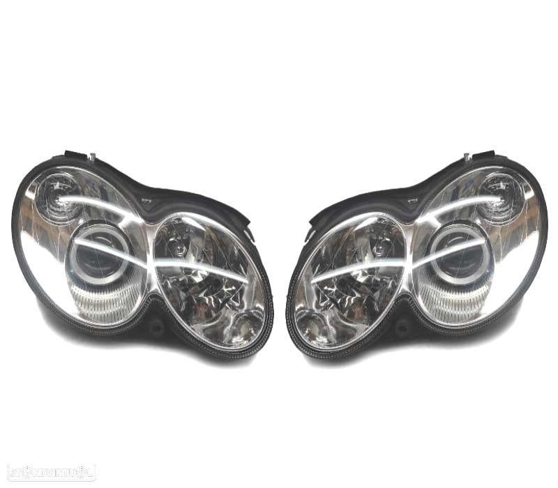 FARÓIS OPTICAS XENON W209 CLK 03-09 - 1