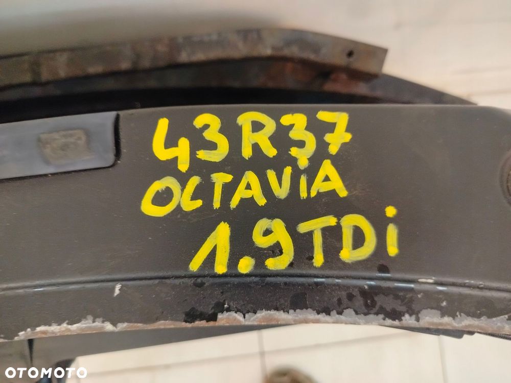skoda octavia ii lift 08r- pas przedni chłodnice komplet 1.9 tdi - 11