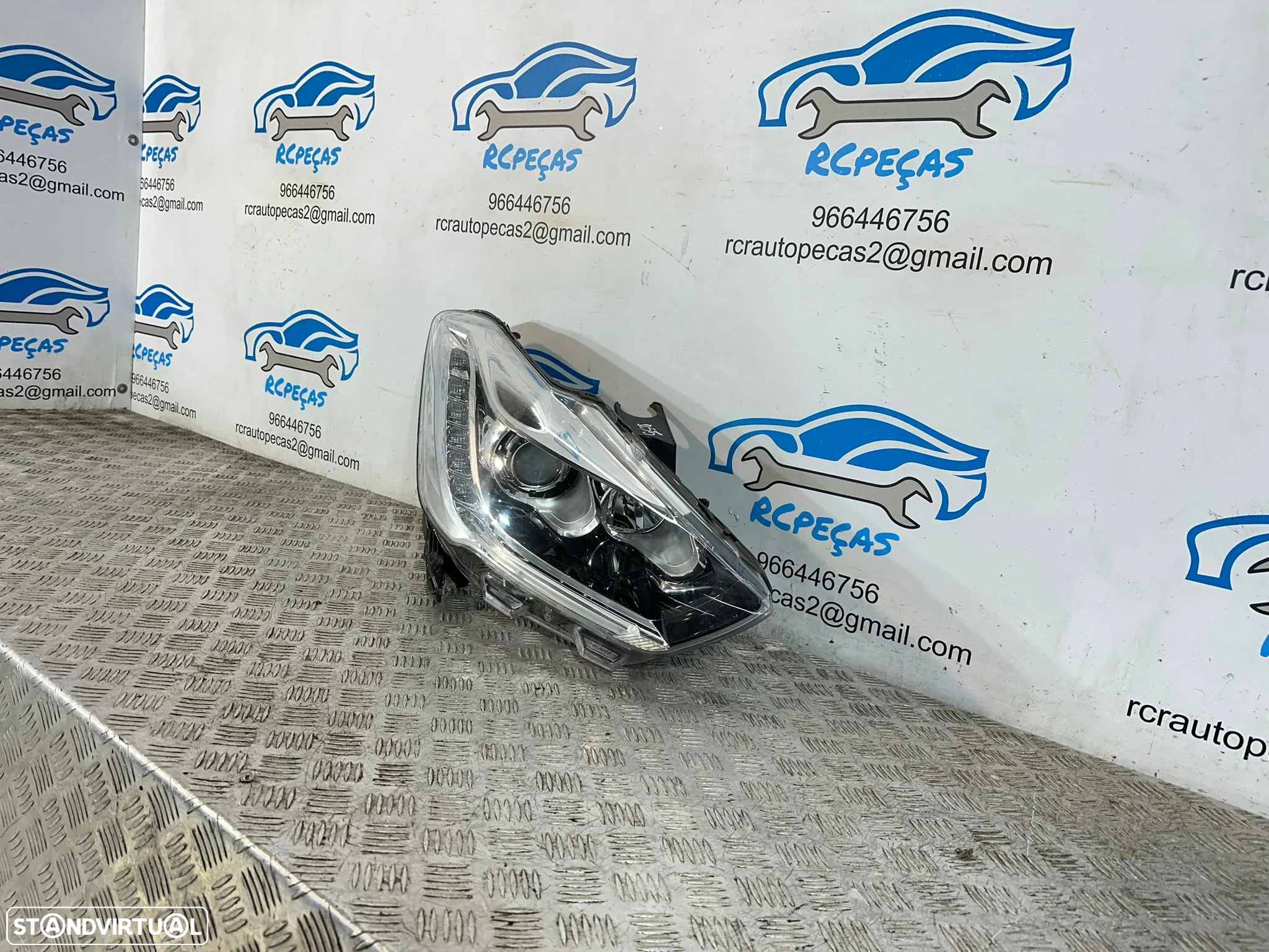 .Conjunto Farois Otica Frente Frontal Xenon Originais PSA Citroen DS DS5 2011 - 2018 - 10