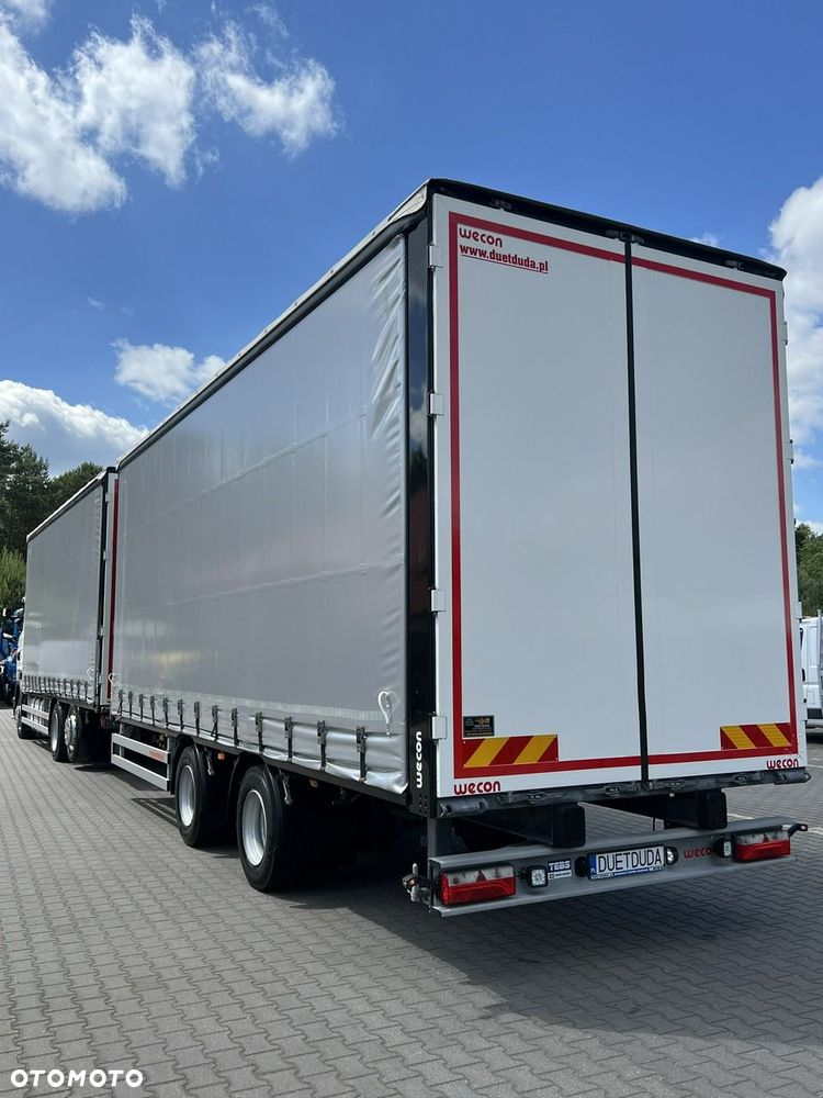 Scania R410 bez EGR Zabudowy Wecon 120m Dach Podnoszony  Zestaw Tandem - 12