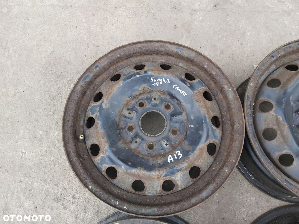 TOYOTA Camry IV XV20 felga stalowa 15 felgi 5x114,3 - 2