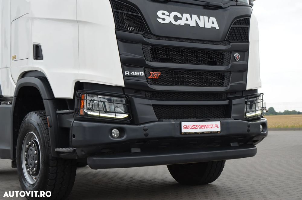 Scania Scania R 450 XT / NAPĘD NA MOSTACH / 4X4 / HYDRAULIKA / NAVI / DE 3582 - 6