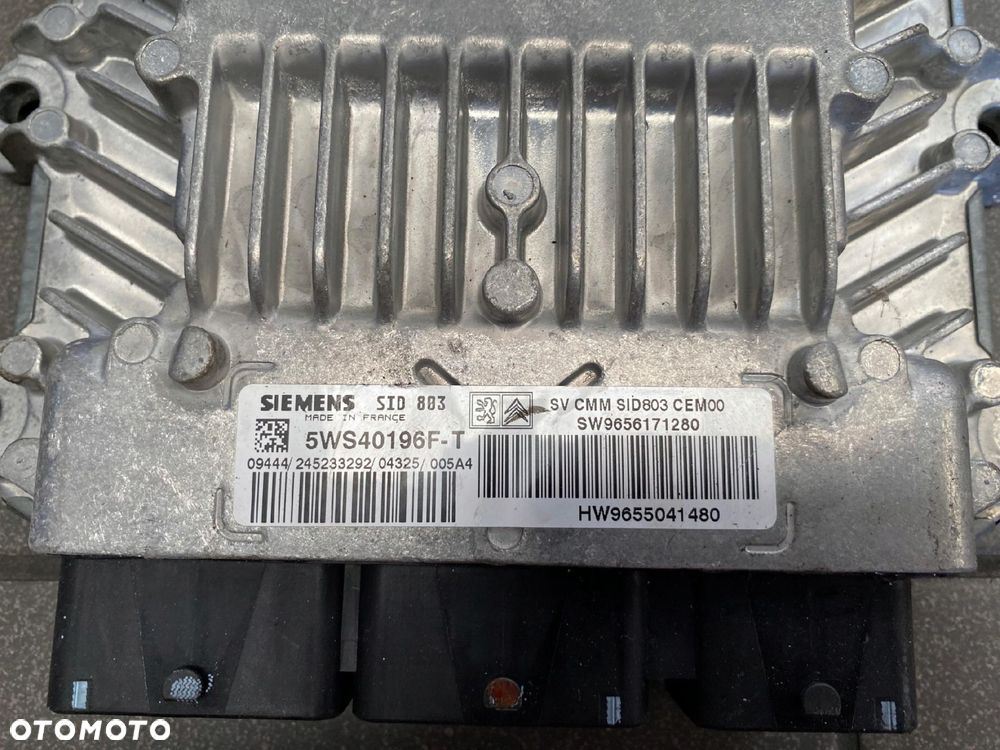 STEROWNIK SILNIKA 2.0 HDI PEUGEOT 407 9656171280 - 2