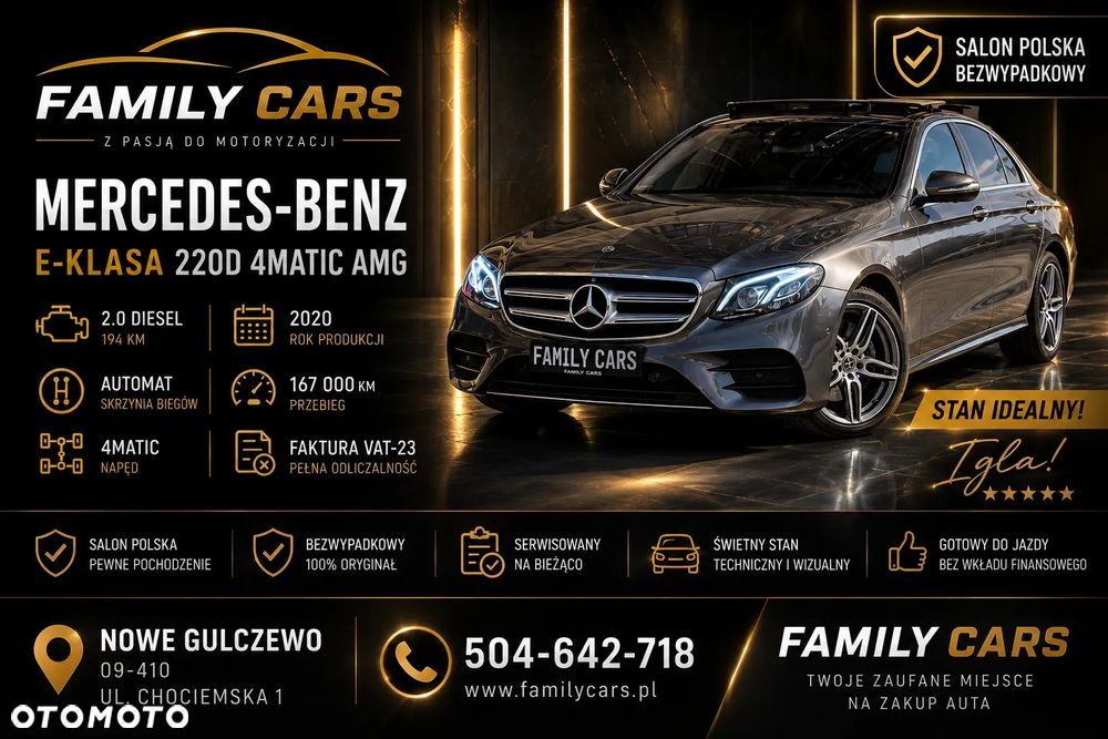Mercedes-Benz Klasa E 220 d 4-Matic AMG - 2