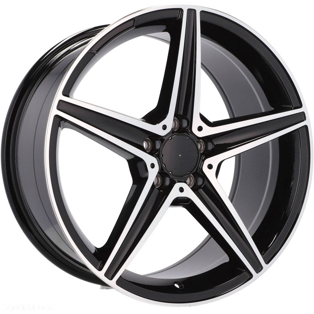 4x Felgi 19 m.in. do MERCEDES B W246 W247 C W205 W206 CLA C118 X118 C117 X117 E W213 - B5052 (FBX163 - 2