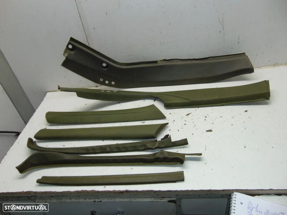 Mercedes W123 touring guarnições mala - 1