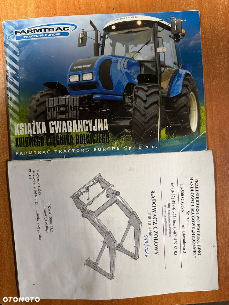 Farmtrac 555 DT Krajowy Ciągnik Rolniczy z Turem z 2014 roku - 9