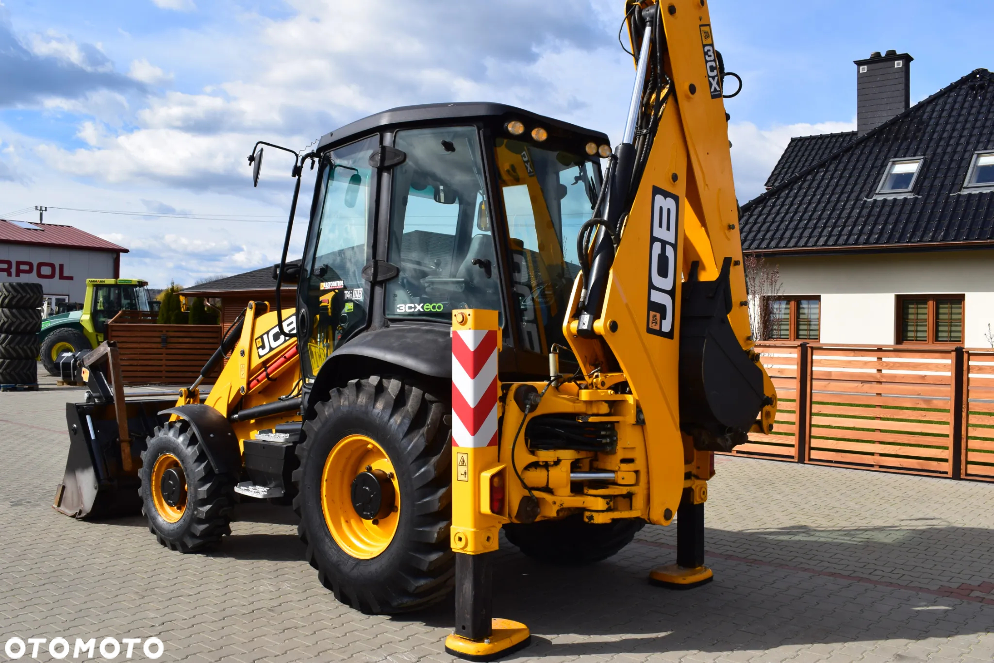 JCB 3CX /  Joystick / Koparko Ładowarka / - 5