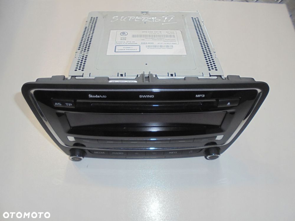 skoda superb ii 3t0 radio - 1