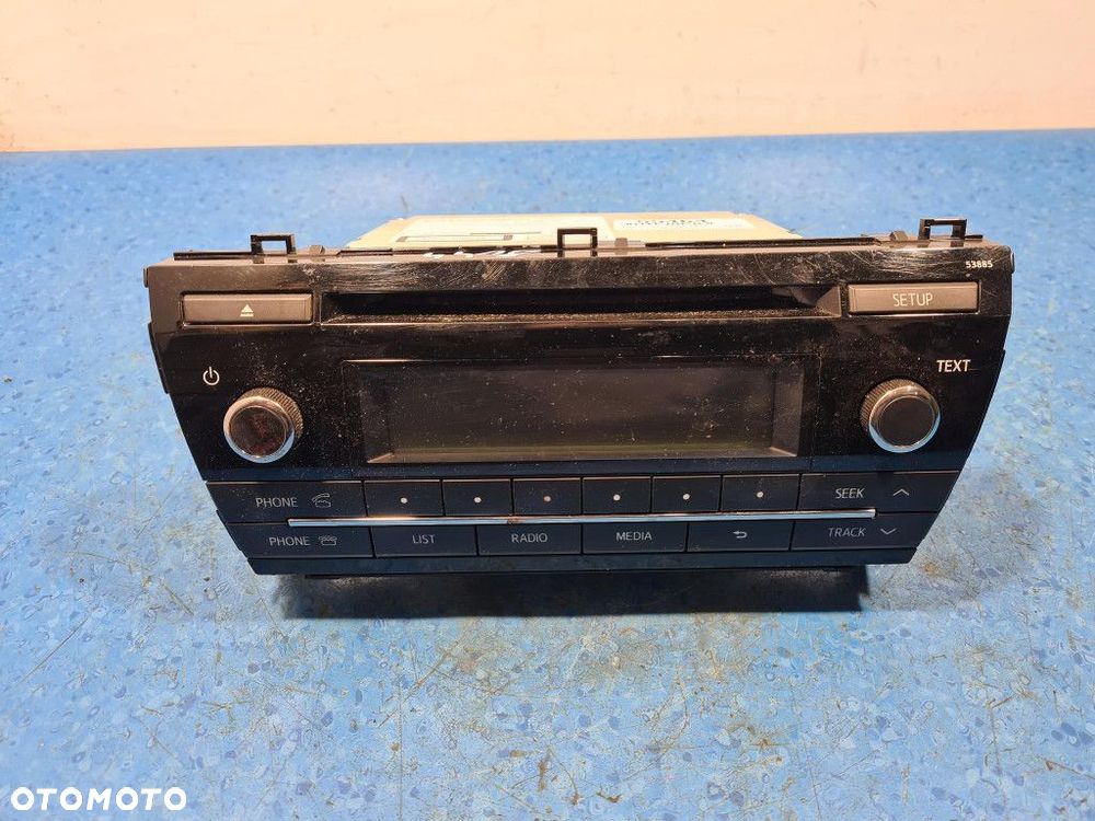 TOYOTA COROLLA E18 RADIO CD 53885 - 1